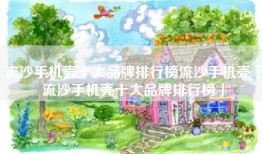 流沙手机壳十大品牌排行榜流沙手机壳「流沙手机壳十大品牌排行榜」