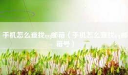 手机怎么查找qq邮箱（手机怎么查找qq邮箱号）