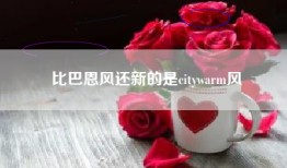 比巴恩风还新的是citywarm风