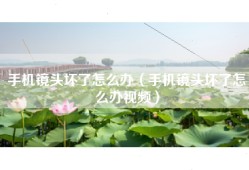 手机镜头坏了怎么办（手机镜头坏了怎么办视频）