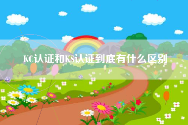 KC认证和KS认证到底有什么区别