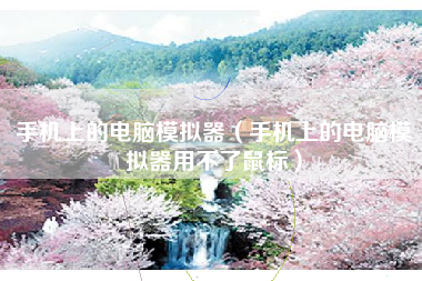 手机上的电脑模拟器（手机上的电脑模拟器用不了鼠标）